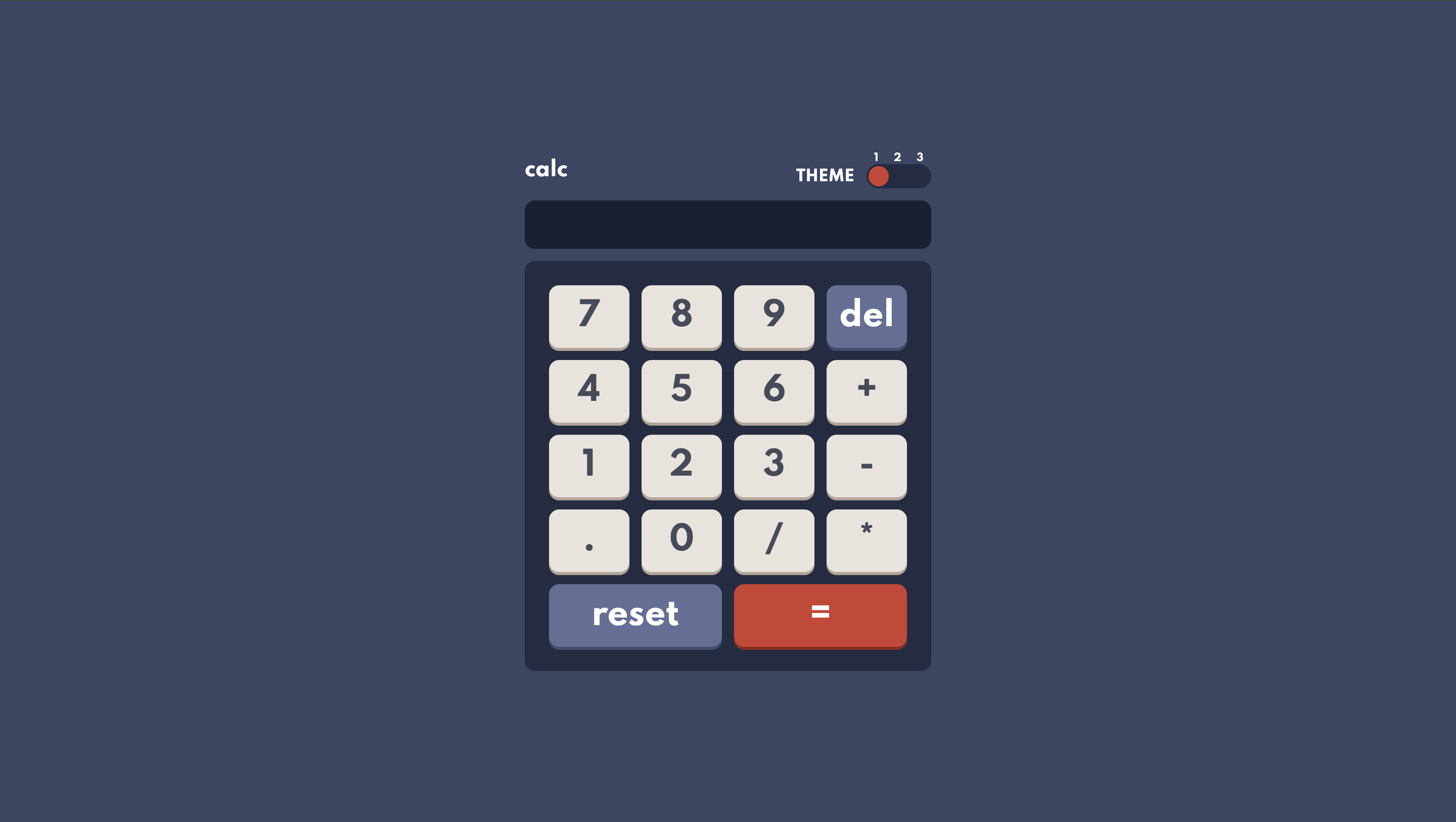 Image of Calculator project